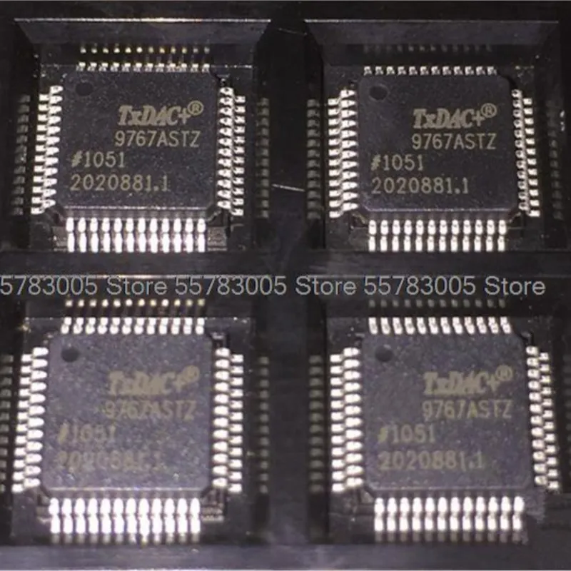 

5PCS New AD9767ASTZ QFP48 Analog converter chip IC