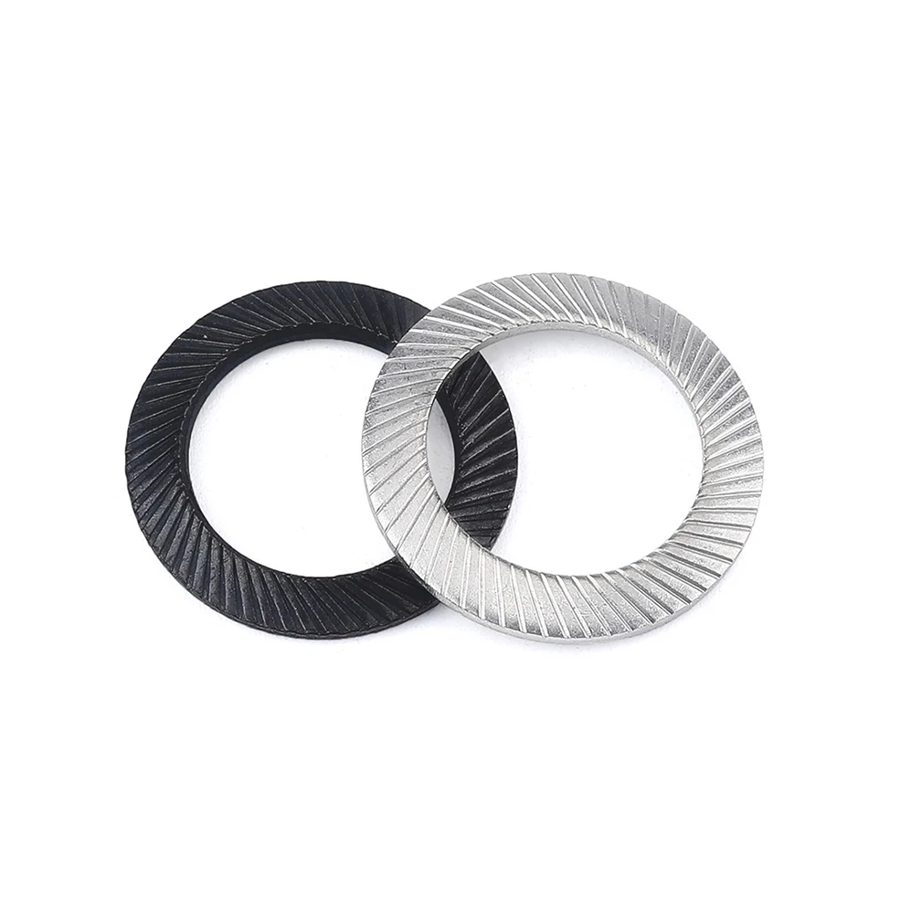 DIN9250(s) Lock washer Double ridges teeth spacer washer Carbon steel and Stainless steel locking washer anti-skid gasket M3-M30