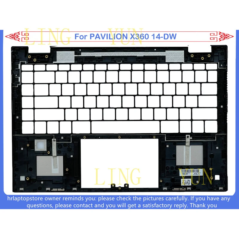Z   New For HP PAVILION X360 14-DW Palmrest Bottom Base 6070B1744903