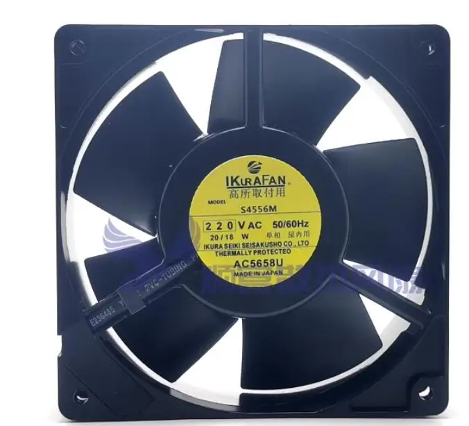 IKURA S4556M AC 220V 20/18W 120x120x38mm Server Cooling Fan