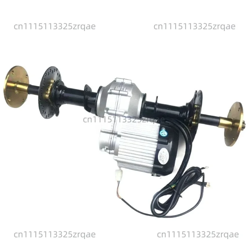 650mm 48V 60V 1500W Electric Go Kart Rear Axle Kit, Complete Live Axle Drive with Differential & Motor, for ATV Dune Buggy DIY M