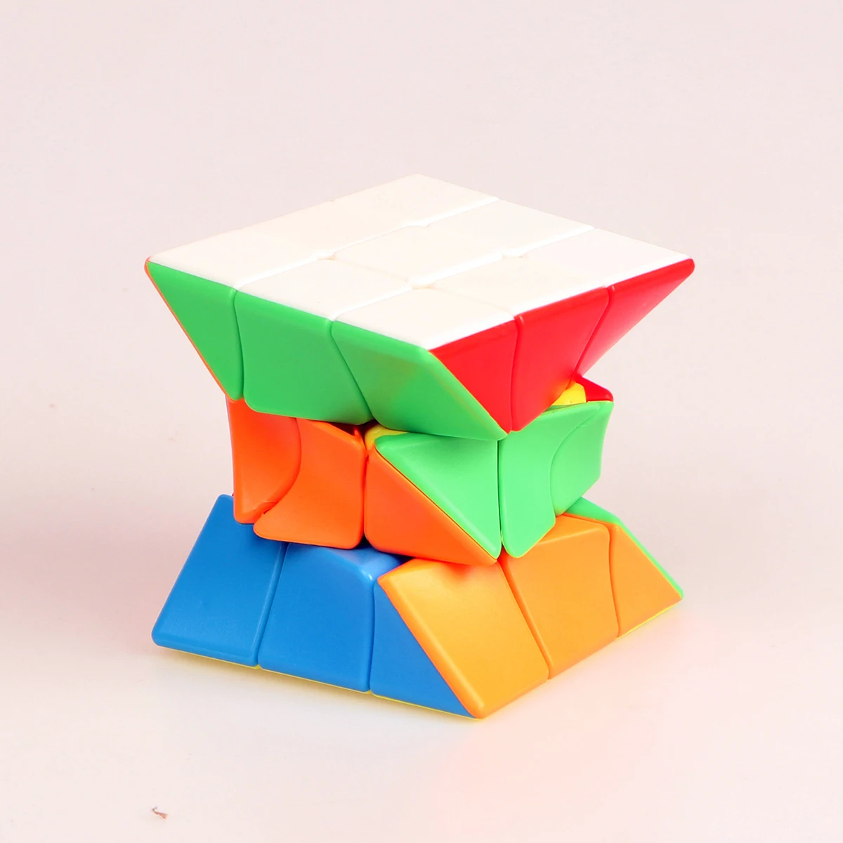 3x3x3 ملتوية، تقليل التوتر، تقوية الدماغ، حل اللغز، سرعة ناعمة احترافية، هدية لعبة أطفال