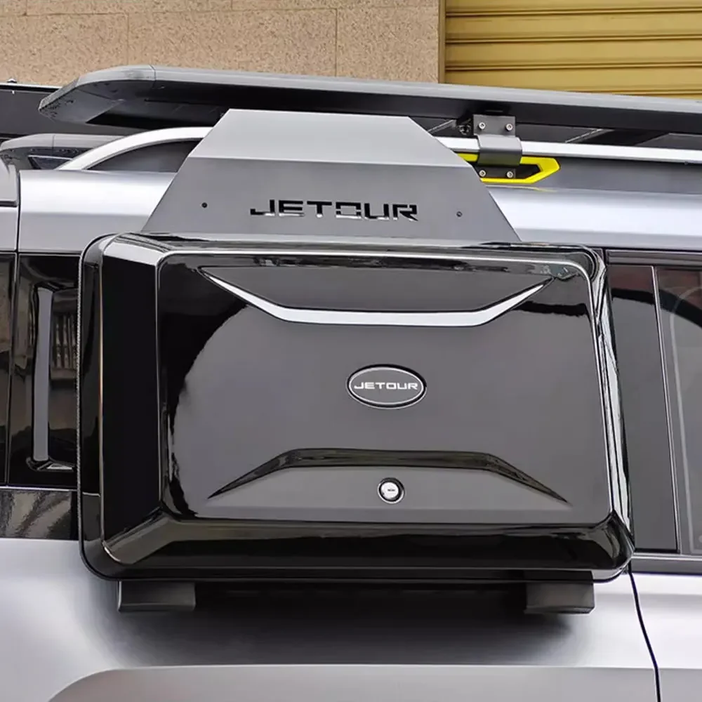 

Car Trunk Storage Rack Fit for JETOUR Traveler T2 2023-2024 Small Schoolbag External Equipment Box Off Road Modification Parts