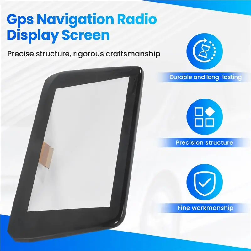 B61A611J0 7-inch Touch Screen Digitizer for Mazda 3 / Mazda 3 Sport 2017-2018 Navigation Display Replacement