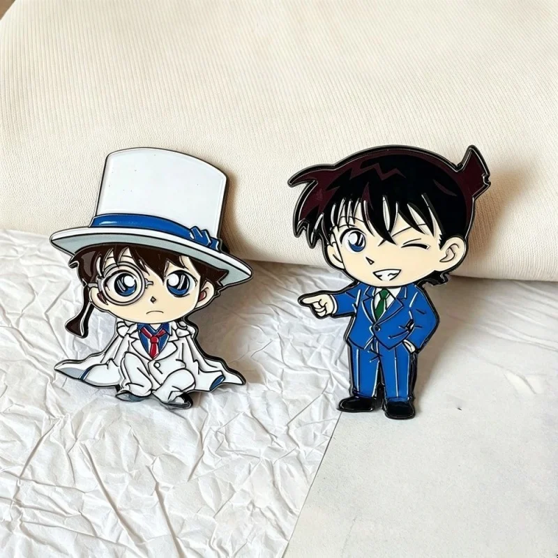 Detective Conan Forever Moment Pop-Up Merchandise Pin Phantom Thief  Kid Metal Badge Limited Edition High-Appearance Pin