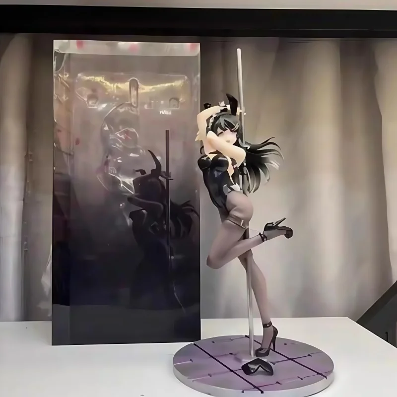 

Hot Sakurajima Mai Steel Tube Binding Bunny Ver Sexy Girl Anime Action Figures Pvc Hentai Collections Model Toys Gift In Stock