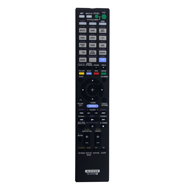 Replace RM-AAP078 Remote Control For Sony AV SYSTEM Remote Control
