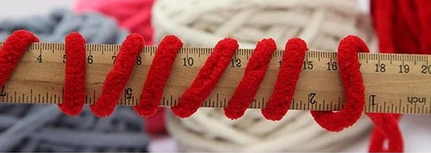 100g 1 Stück Samt Handstrickgarn Polyester Häkelgarn Strickschal Slipper Hut Linie Kissen Puppenhausschuhe Fäden 50m1968in – Detail 4