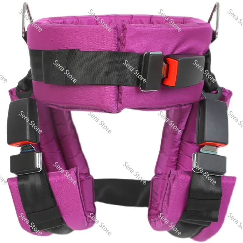 Nylon Bungee Trampoline Harness Safety Belt Gear Quick Release Protection with Safety Buckle for  Children