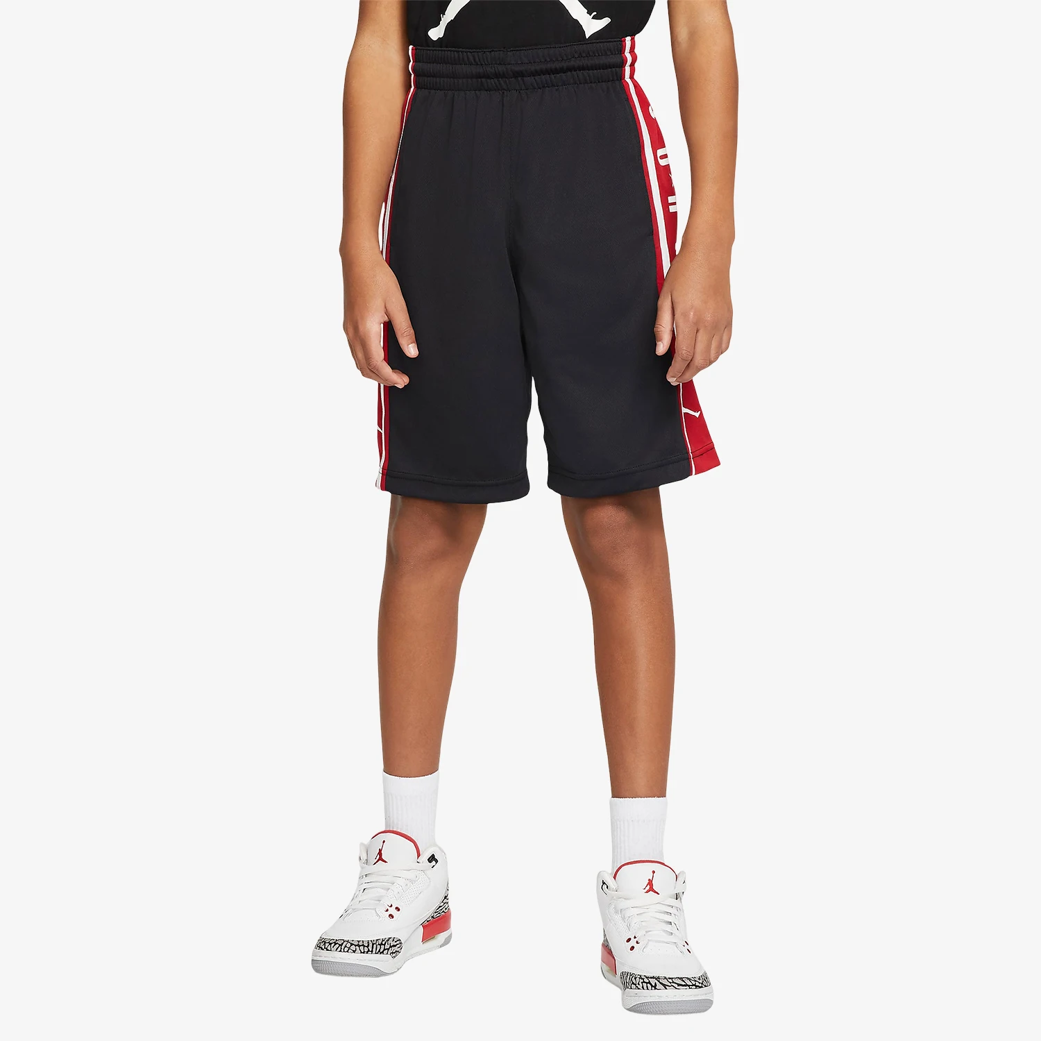 

Оригинальные спортивные шорты Nike Jordan New Big для детей, свободного кроя, из дышащей сетки, CV5973-010