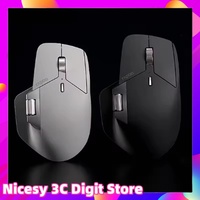 Original Rapoo Mt760 Wireless Mouse Buletooth 3-Mode Hall Magnetic Induction Roller Custom Laptop Gamer PC Gaming Mouse Gift