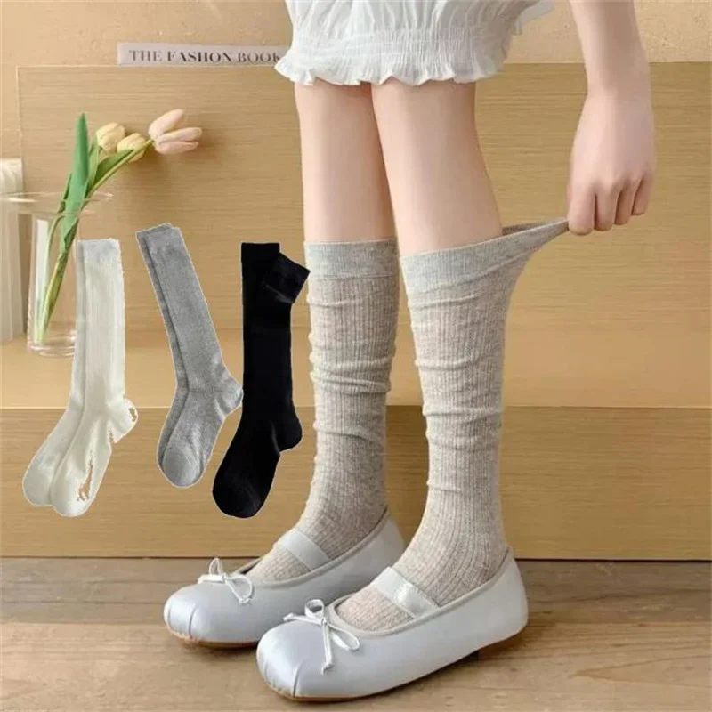 Women Hollow Out Stocking Casual Long Socks female Breathable Hollow Mesh Thin Design Fashion Sweet Style Stacked Socks