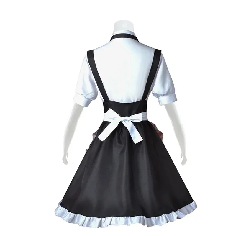 Call of the Night Anime Nanakusa Nazuna Maid Cosplay Costume Women's PVC Outfit with Skirt And Top