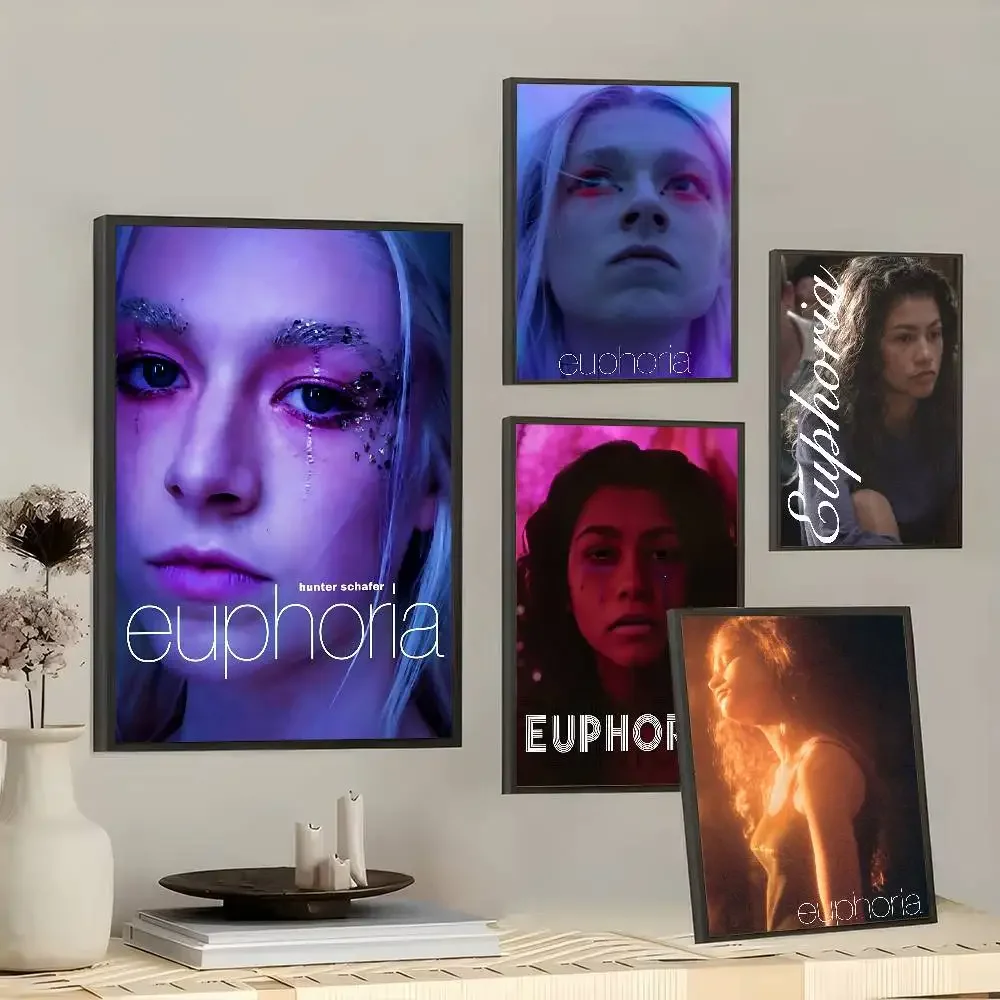 1 قطعة Euphoria TV SeriesDIY ملصق لاصق مقاوم للماء ورقة ملصق مقهى بار ديكور المنزل