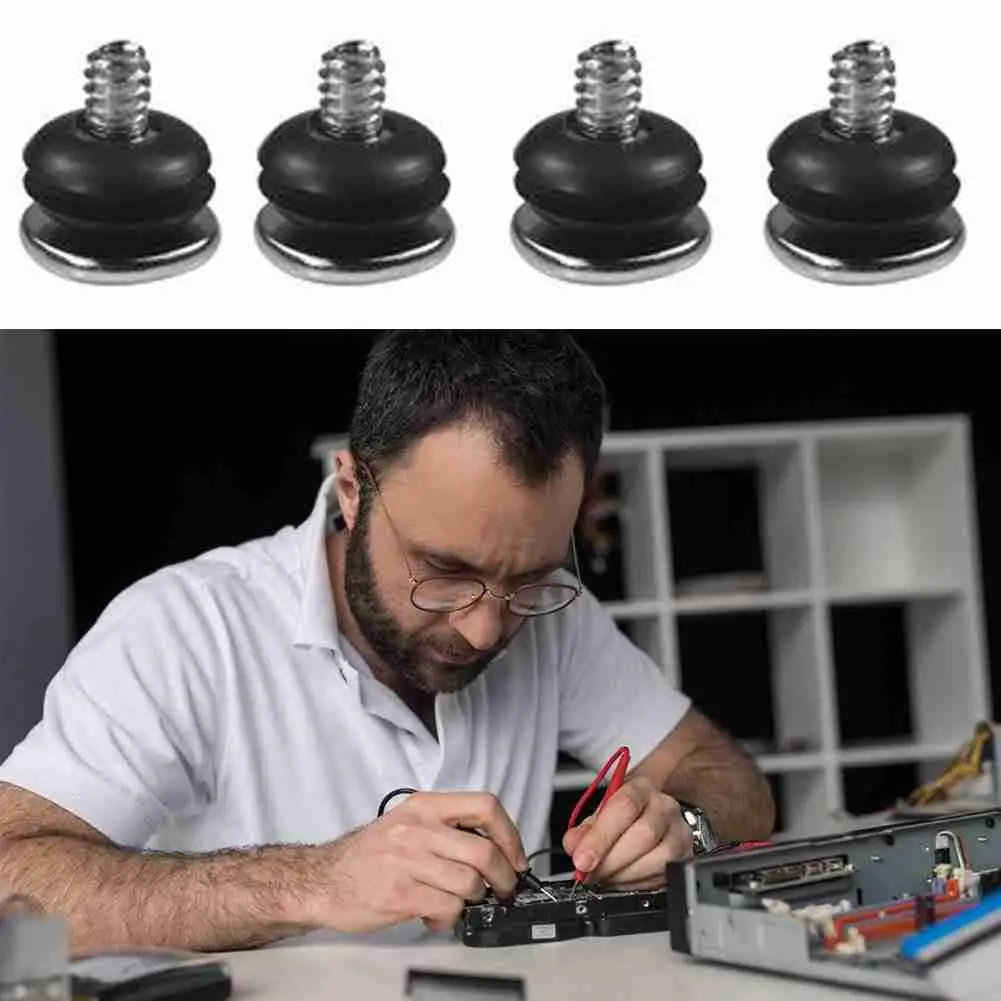 4pcs Hard Disk Shock Absorber Screw For Fractal Design Tower Case Original Hard Drive Bracket Screws And Rubber Rings