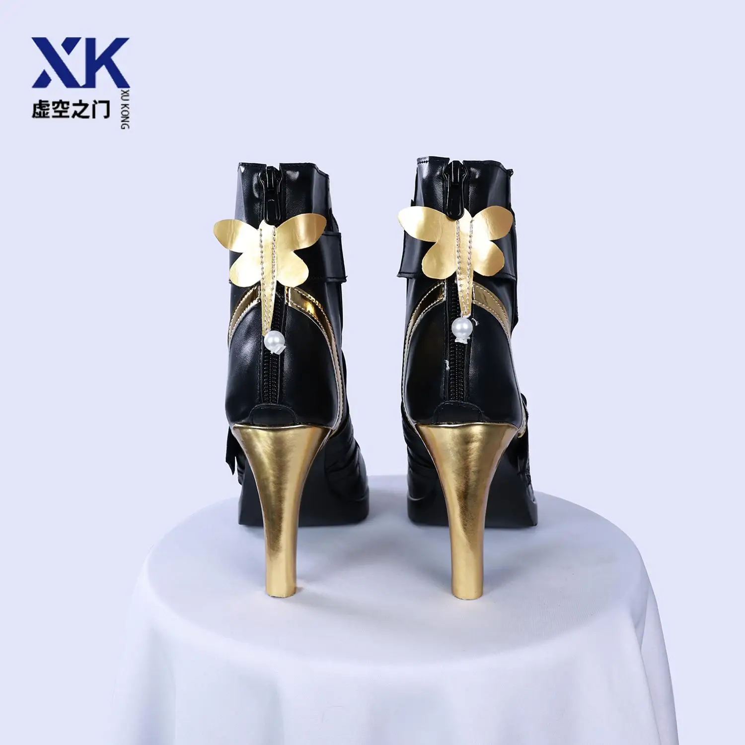 أحذية Evelyn Cosplay سلسلة Collab: Game Zenless Zone Zero ZZZ Evelyn Cosplay Shoes أزياء الهالوين