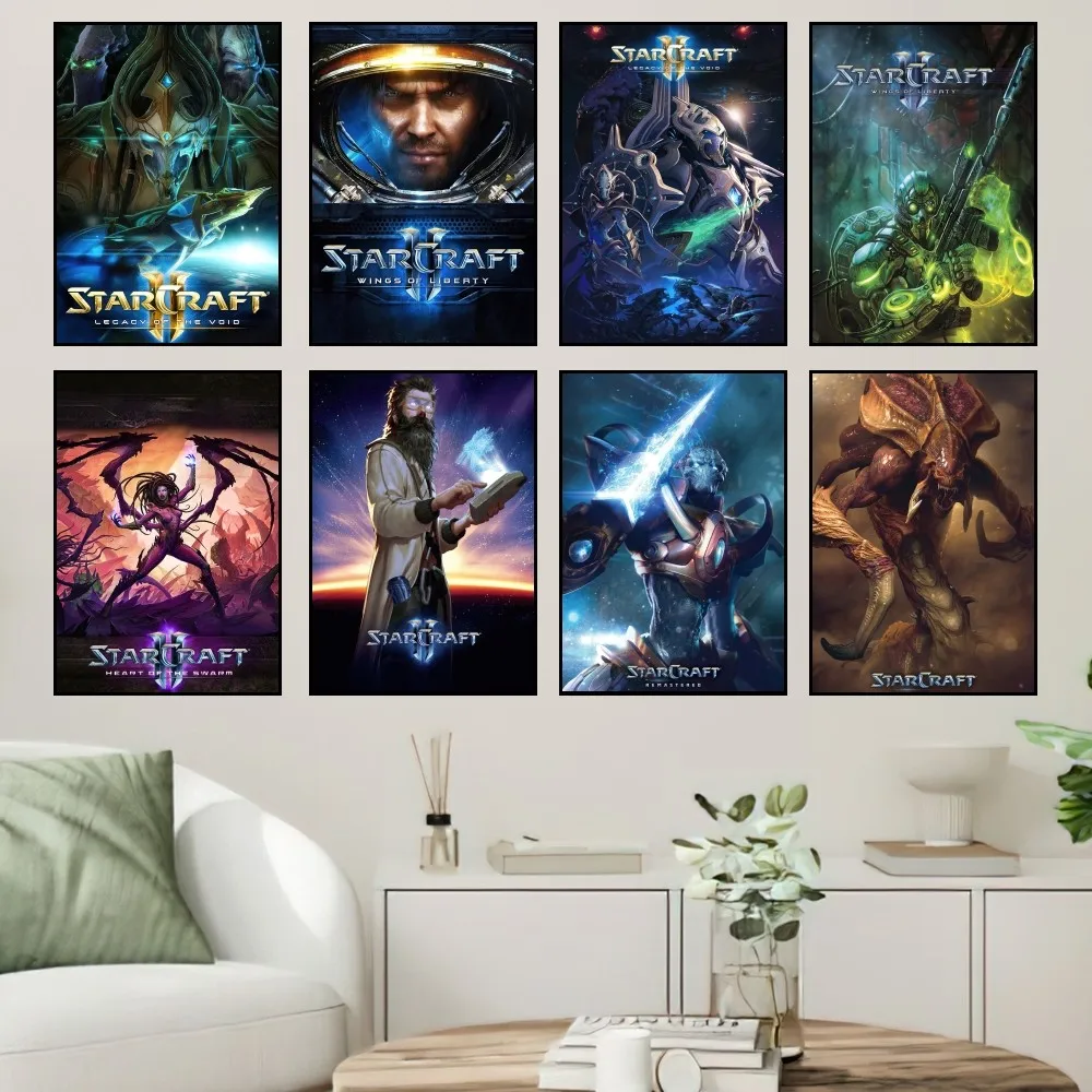 

Game S-StarCraft Cool Poster Prints Wall Painting Bedroom Living Room Decoration Office Home