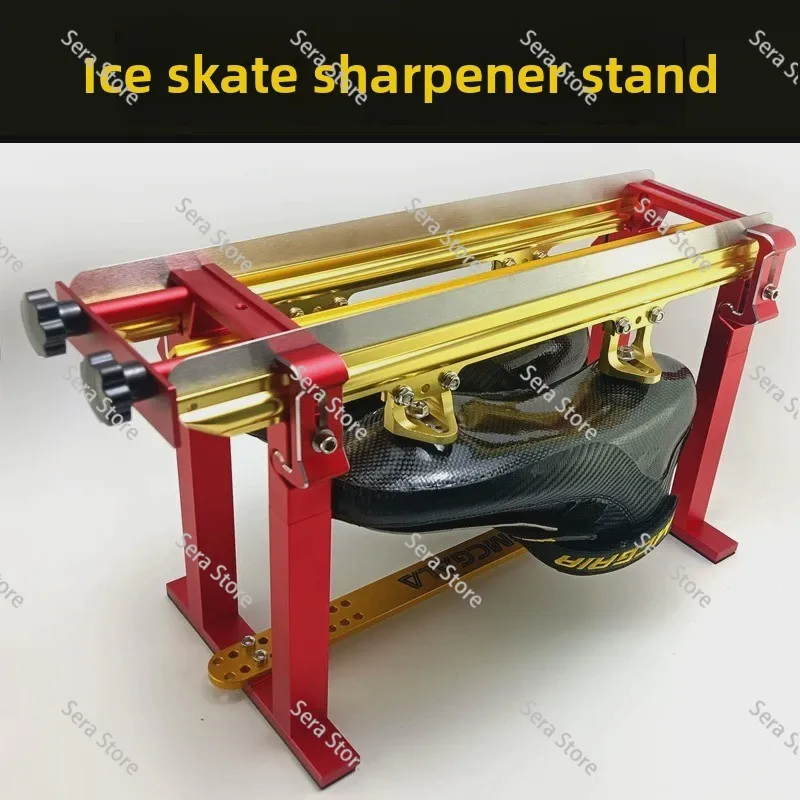 Aluminum Alloy Short Track Speed Skating Shoes Ice Skate Knife Sharpener Double-Sided Sharpening Stones Whet Knife, Roller Blade