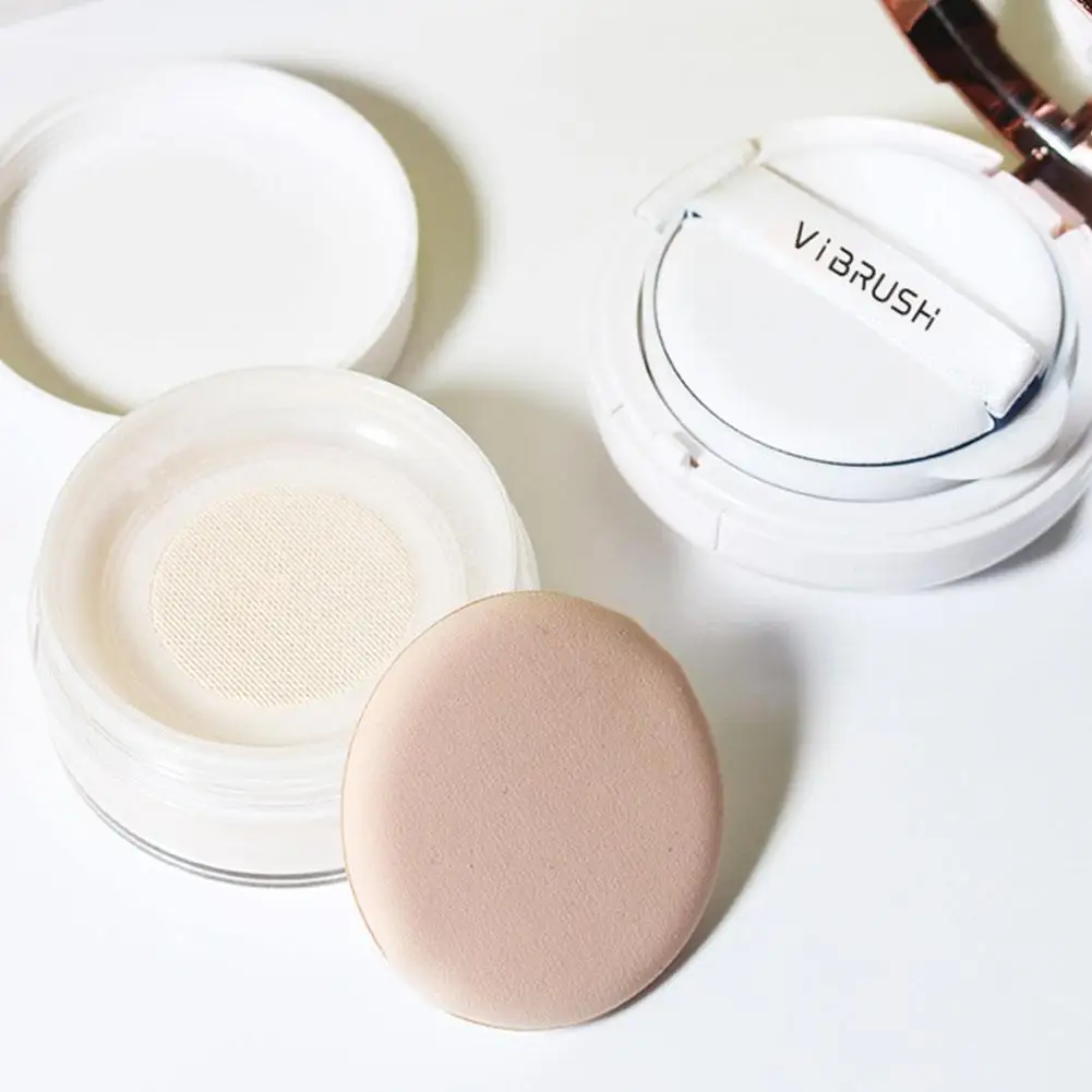 1/5 قطعة إسفنجة مكياج مخملية ناعمة مسحوق فضفاض منتفخة لمستحضرات التجميل على الوجهين إسفنجة مكياج خافي عيوب أدوات مكياج رطبة وجافة