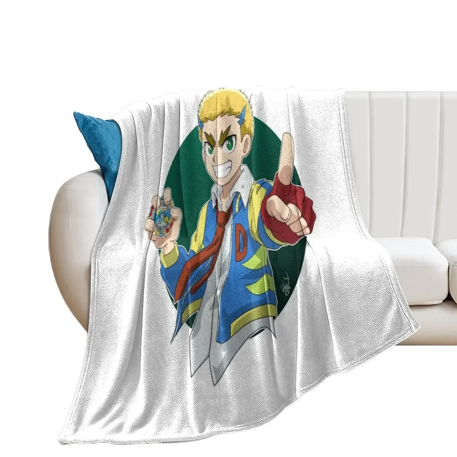 Drum / Dante Koryu From Beyblade Burst Rise / GT Throw Blanket Luxury Brand Nap Summer Beddings Blankets