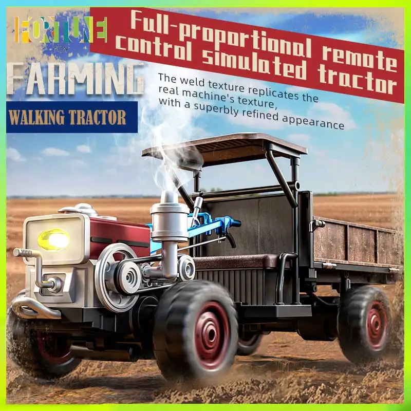 

New Remote Control Toy C8836 Simulation Full Proportion Tractor Anti Collision And Anti Drop Four-Wheel Drive Remote Control Car