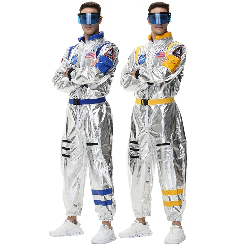 loween Space Suit COS Miant Earth Men's Pilot Astronaut Jumpsuit Stage Performance Costume Chinese Brand Tagkita Winter ...