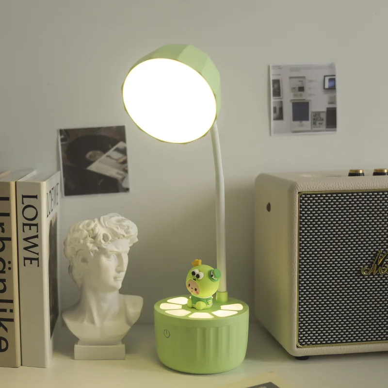 LED Eye Protection Learning Table Light Creative Bedroom Bedside Light Student Dedicated USB Charging Reading Light