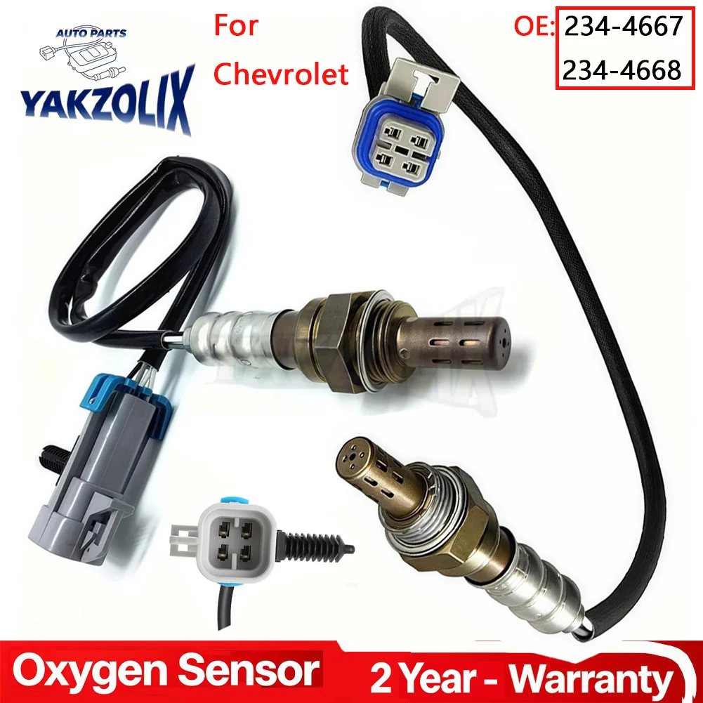 2 sensores de oxígeno O2 (upstream y downstream) para Chevrolet Equinox 3.4L, Uplander 3.5L 2005-2007, Uplander 3.9L - Accesorios para coche
