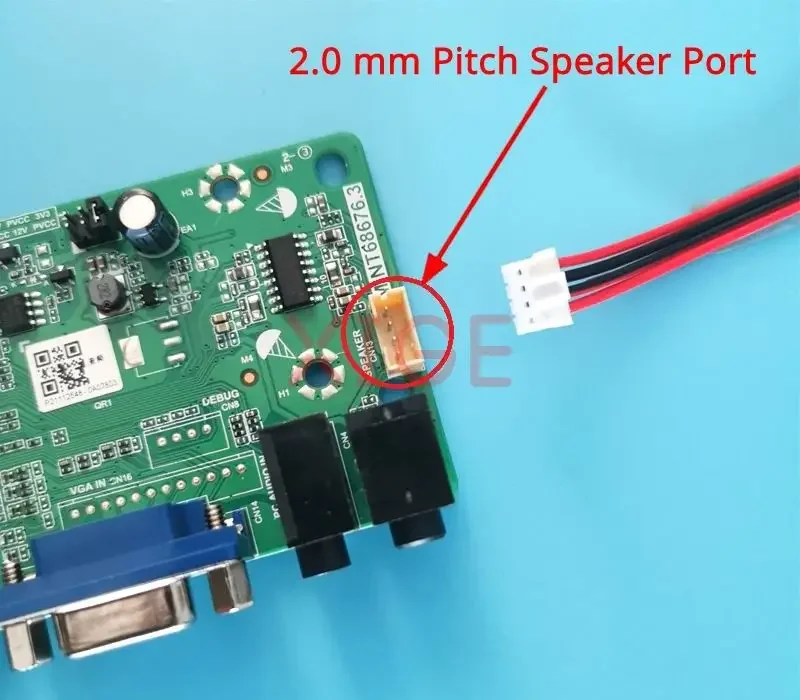 Laptop Universal 8 Ohm 2 Watt Small Speaker 4-Pin PH1.25 Or PH2.0 Connector Cable Horn Audio Amplifiers For Our Controller Board