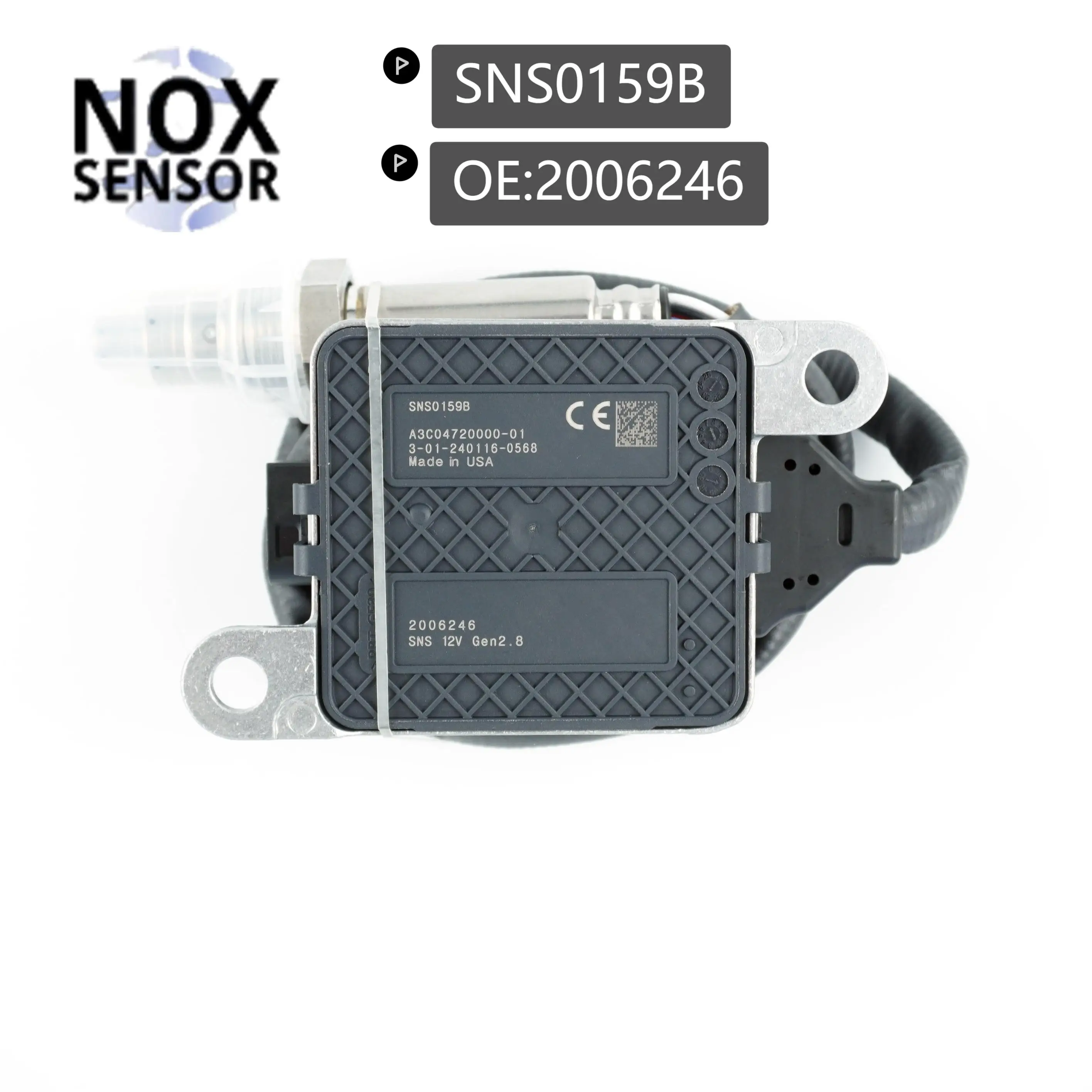 5WK9 6759C Nox Oxygen Sensor For Paccar MX13 Nitrogen Oxygen Sensor 2006246 HYN2981 2236409PEX A3C04720000-01 Parts