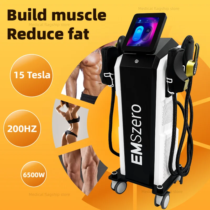 EMSZERO 20Tesla 8500W EMSzero RF Body Sculpt Machine Fat Slimming Muscle Stimulation Electromagnetic Therapy Equipment