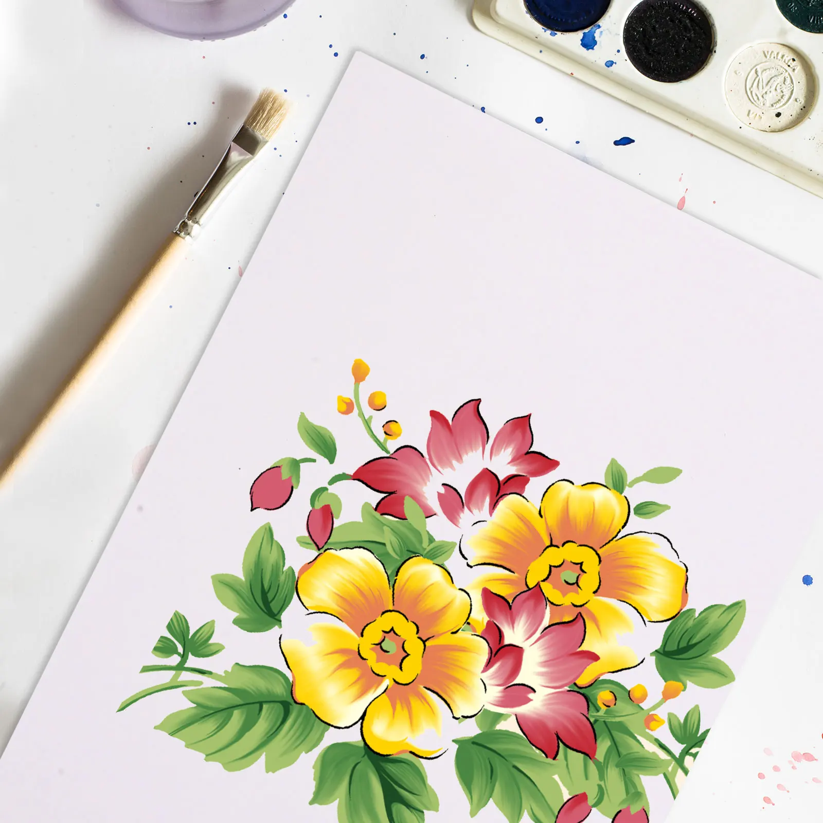 

Sticker For Printer Label Printable Adhesive Matte Sticker Sheets White Sticky Paper Copy Paper For Office School Use