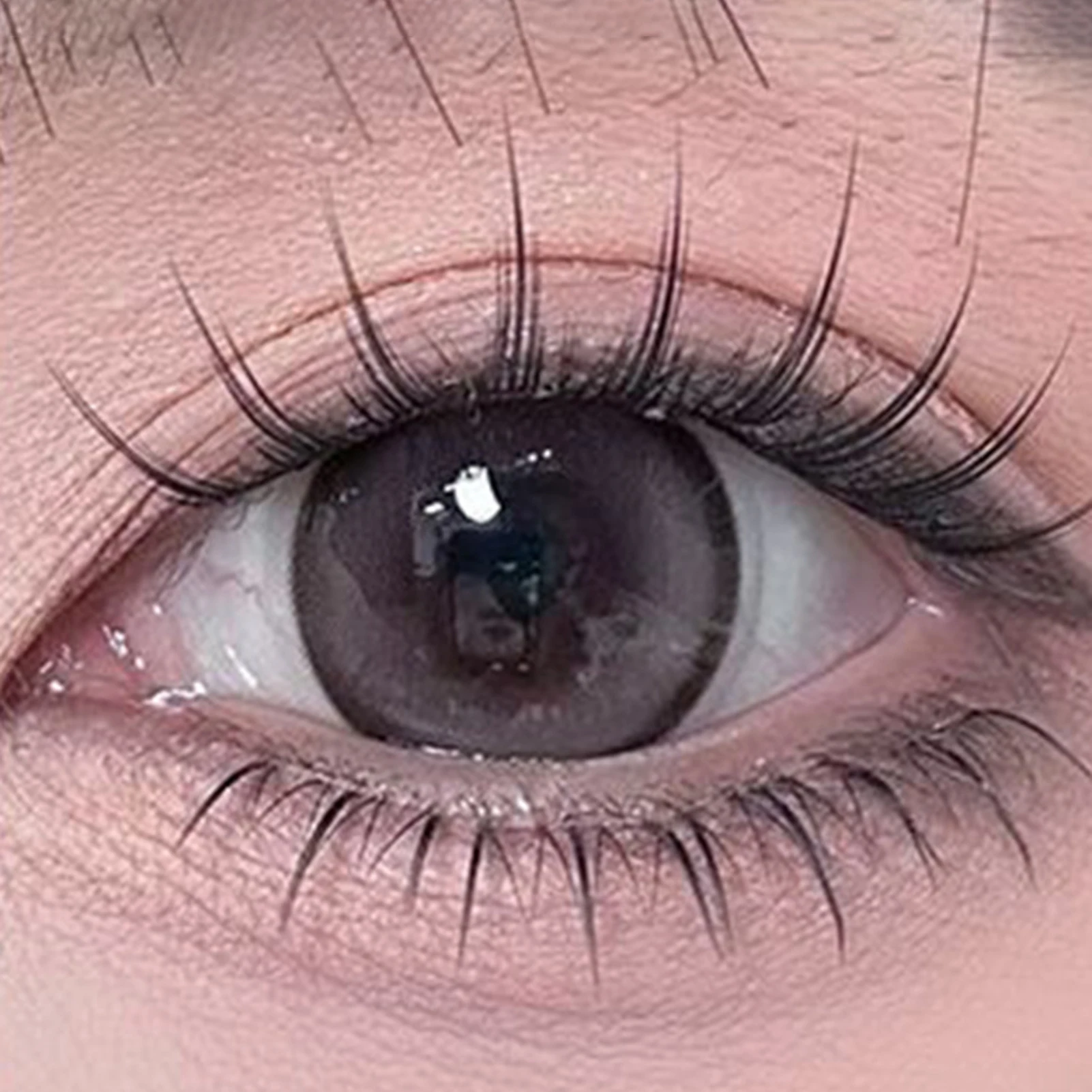 Estilo coreano cílios postiços flor fada transparente haste inferior cílios sob cílios para meninas mulheres maquiagem natural dos olhos