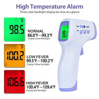 Infrared Digital Thermometer Non Contact Forehead Medical Baby Child Adult Thermometer Fever Boday Head Temperature Tool