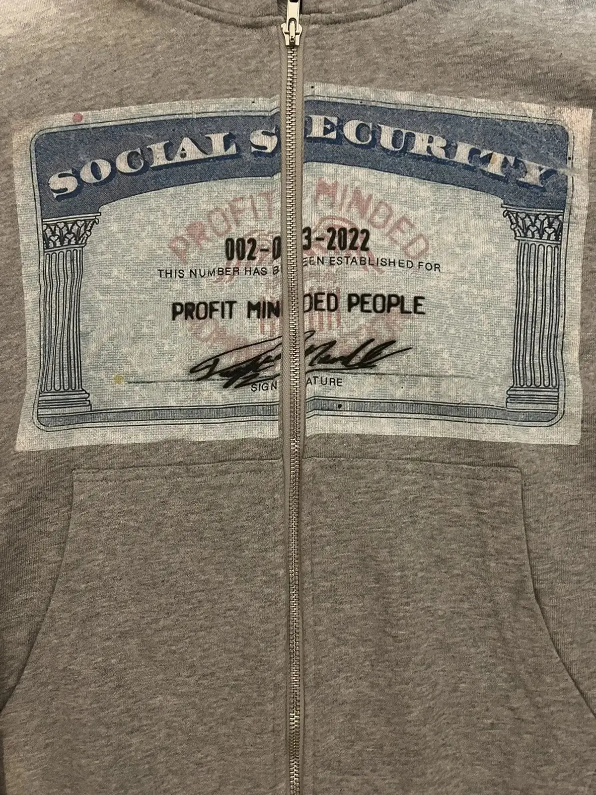 Gray Y2K Harajuku Dollar Print - Streetwear Brand Y2K 评论和价格