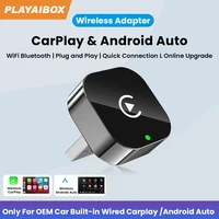 Adaptador CarPlay inalámbrico 2 en 1, Android Auto AI, caja inteligente, sistema inteligente para coche, adecuado para VW, Toyota, Nissan, Honda, Kia, Opel MG