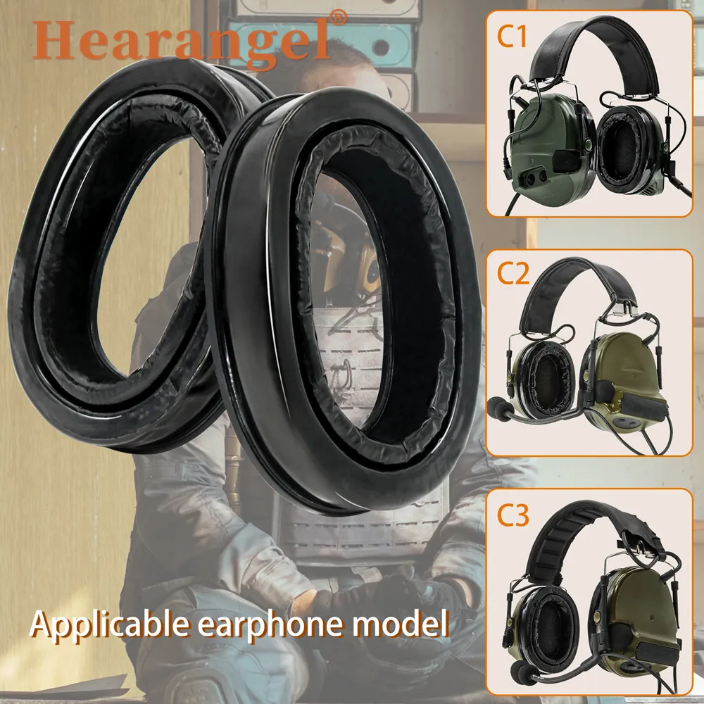 gel ear pad For Pelto Comta I II III serie Headphone ear protection Tactical Sports shooting headset Silicone earmuffs