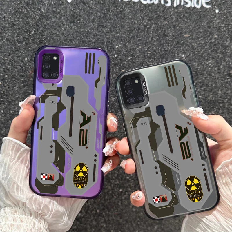 For Samsung A11 21S 31 51 71 4G 10 10S 04 03 04E A20 50 30 05S A7 M40S 11 10 01S 04 F04 Luxury Laser Phone Cover Graffiti No.25