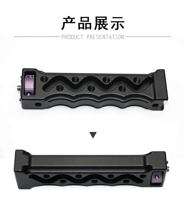 Handheld Gimbal Verlängerung Griff Grip Extender 3/8 1/4 Loch Halterung Lenker Käse Stange für Zhiyun Weebill Labor Kamera Stabilisator – Detail 24