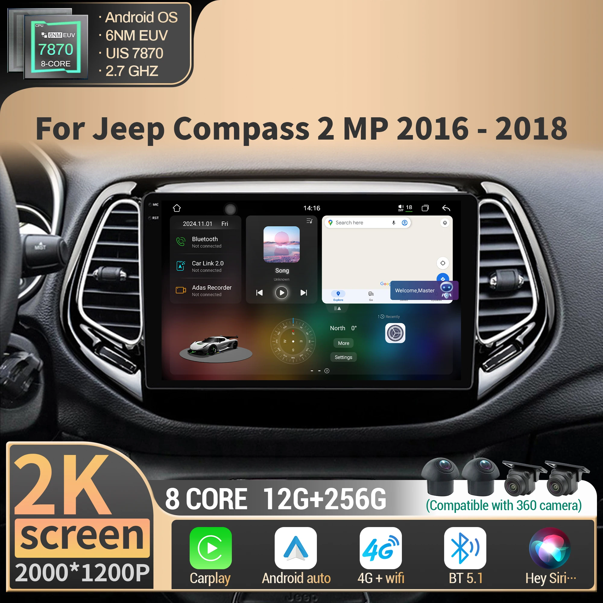 For Jeep Compass 2 … - image