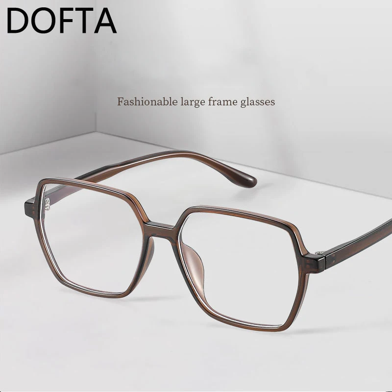 

Оправа для очков DOFTA для женщин и мужчин, большая оправа TR, оптическая оправа для очков по рецепту