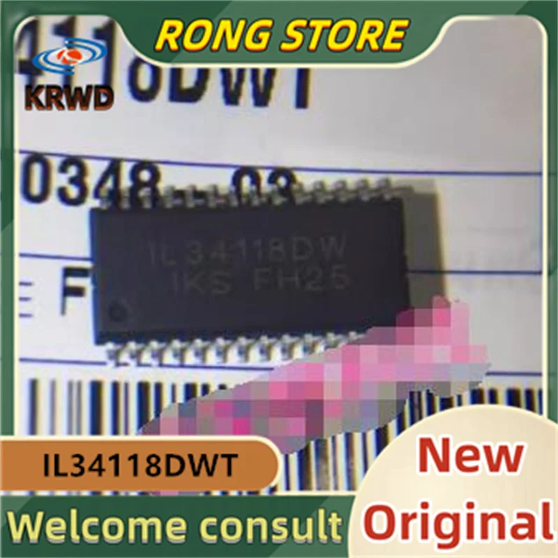 

20PCS IL34118DW New Original IL34118DWT IL34118 SOP28