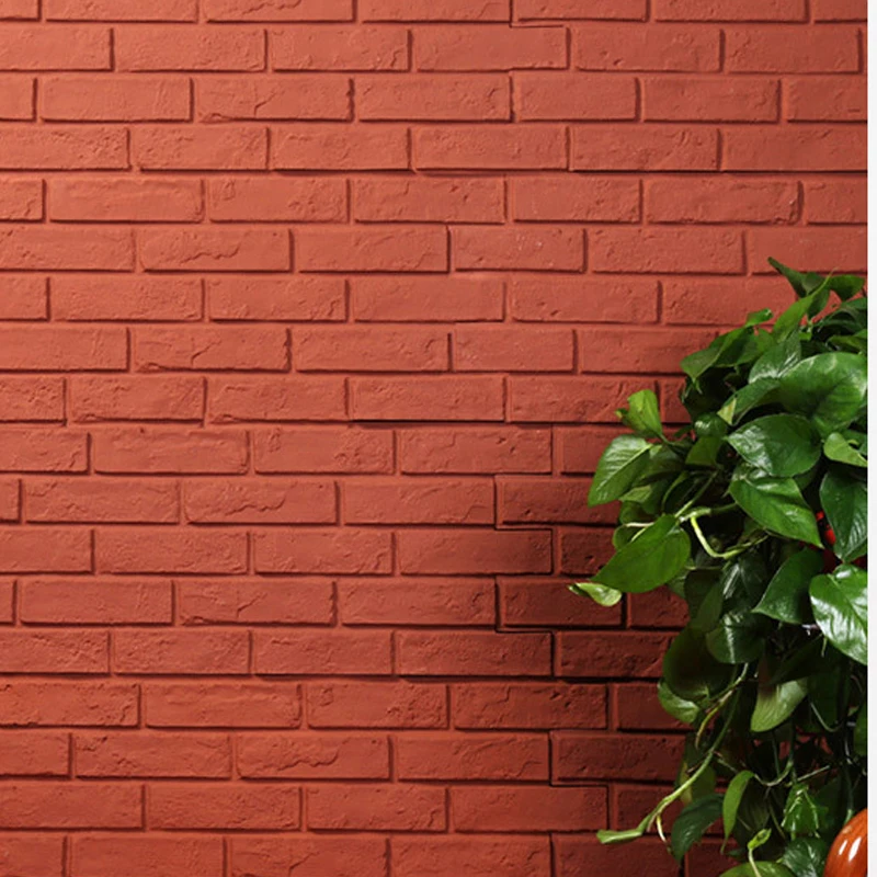 60X60CM  PU stone skin cultural stone exterior wall brick cultural brick antique blue brick red brick lightweight cement compon