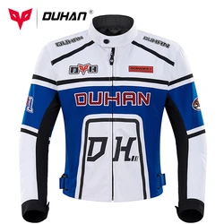 DUHAN Autumn Winter Racing Suit Anti Drop Wear-resistant Motorcycle Jackets Men Women Motocross Equip Removable Protective Gear