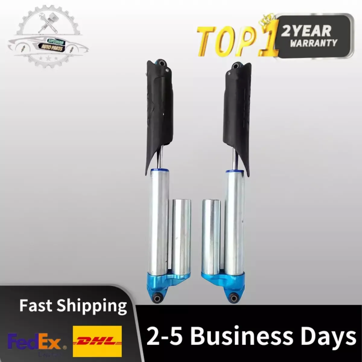 

Pair Rear Shock Absorbers Struts Fit 2010-2014 Ford F150 SVT Raptor BL3Z18125K
