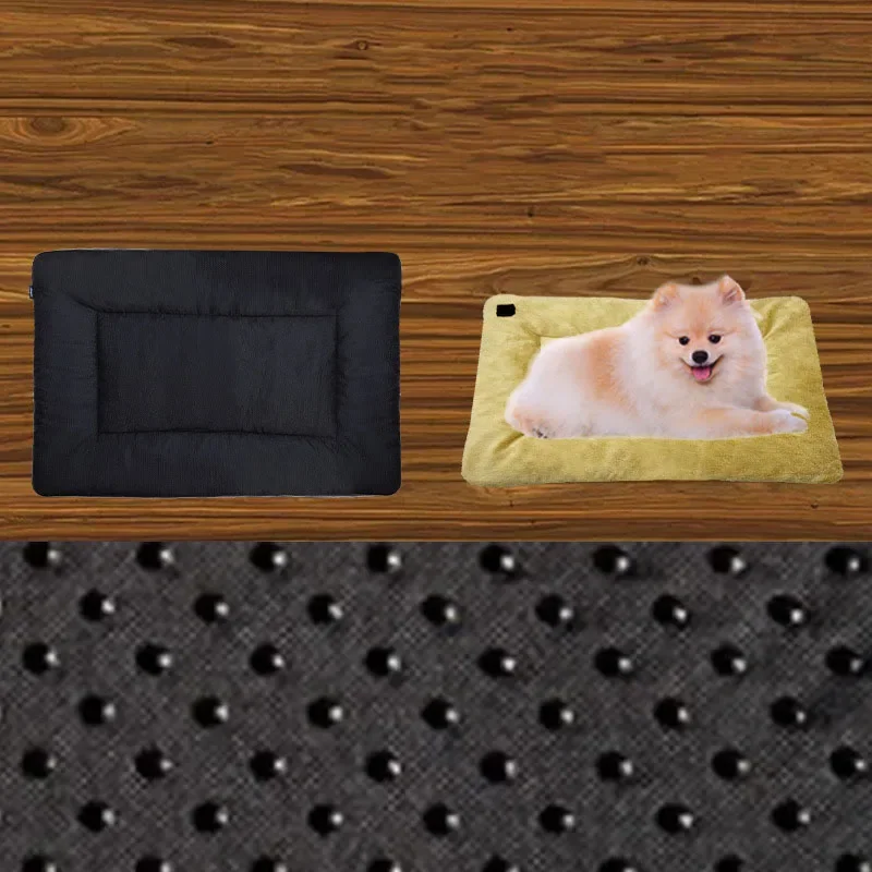 Pet Heating Pad Dog Electric Bed Cat Charging Heating Warm Blanket Cat Kennel Bed Luxury