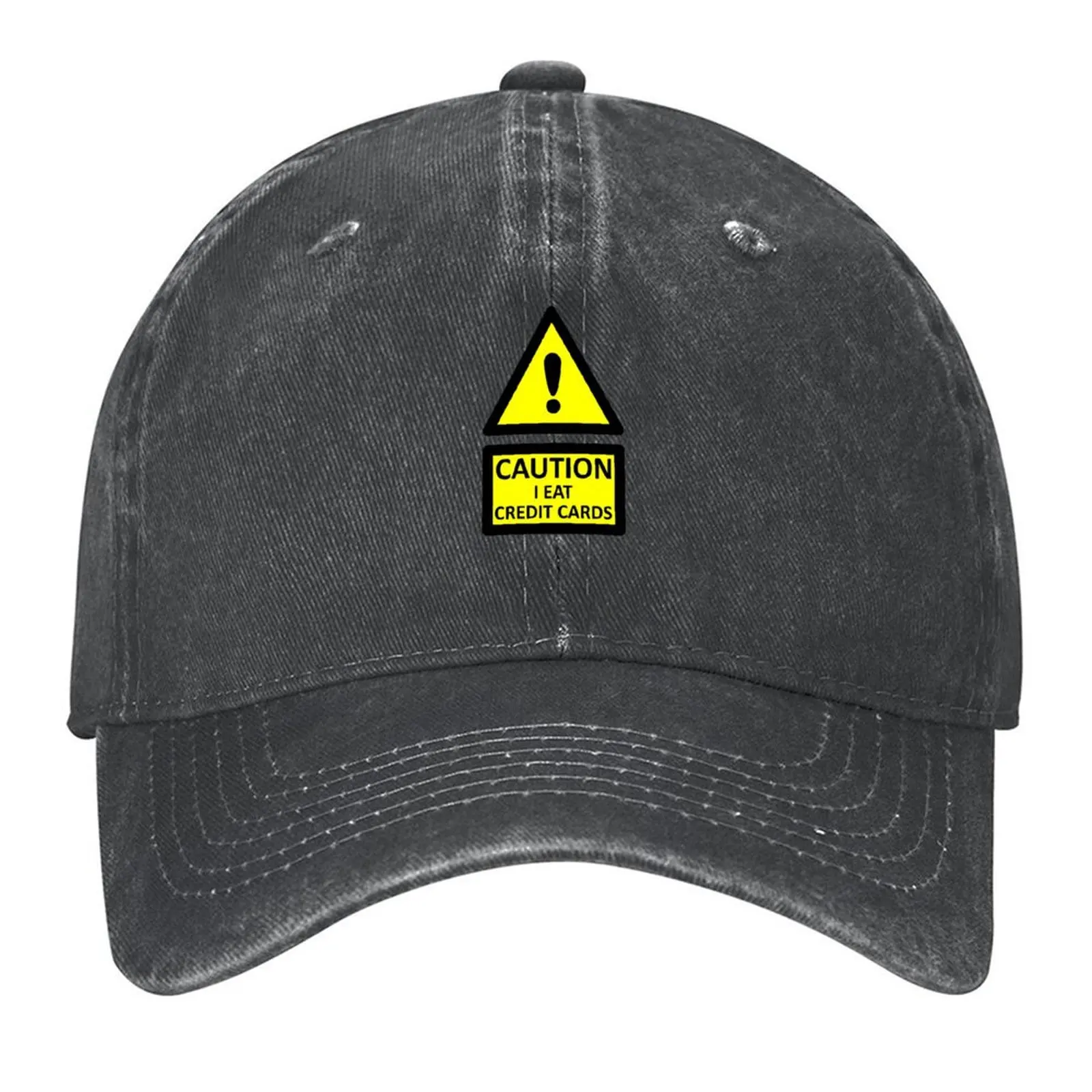 

caution i eat credit cards Baseball Cap Dropshipping Bobble Hat Hat men Snap Back Hat Sun Hats For Women Men's