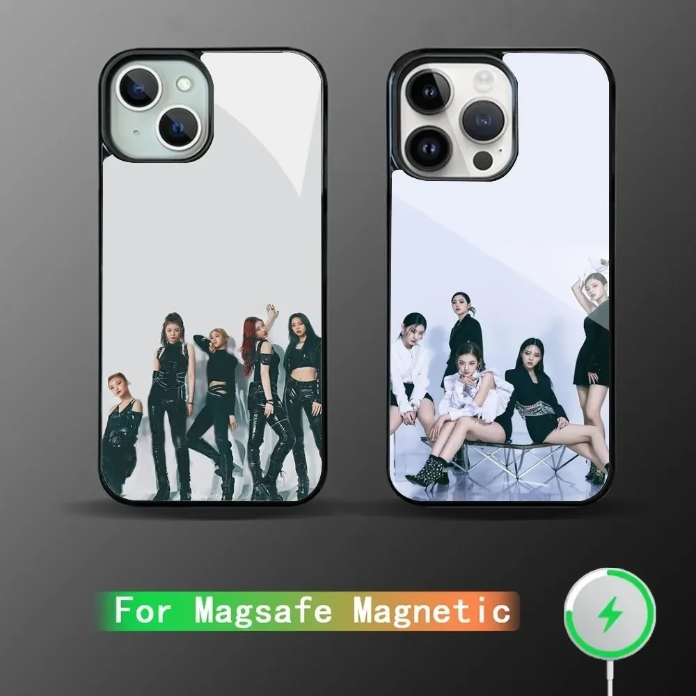 K-pop Singer V-Tae Hyung-TT Phone Case  For IPhone 15 14 13 Pro Max 11 12 Mini Alex Mirror For Magsafe Wireless Charging Cover