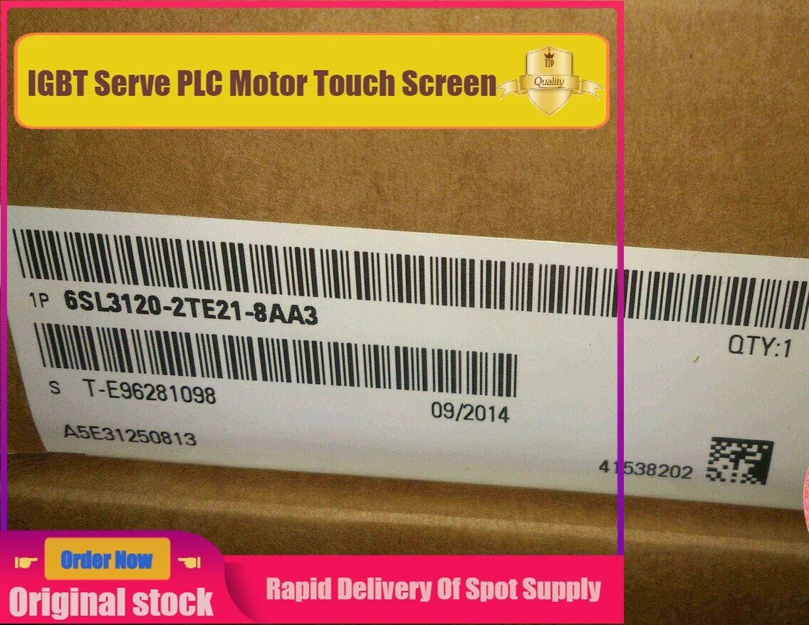 

Brand New Original 6SL3120-2TE21-8AA3 S120 Dual Axis 1 Drive 6SL31202TE218AA3 Spot
