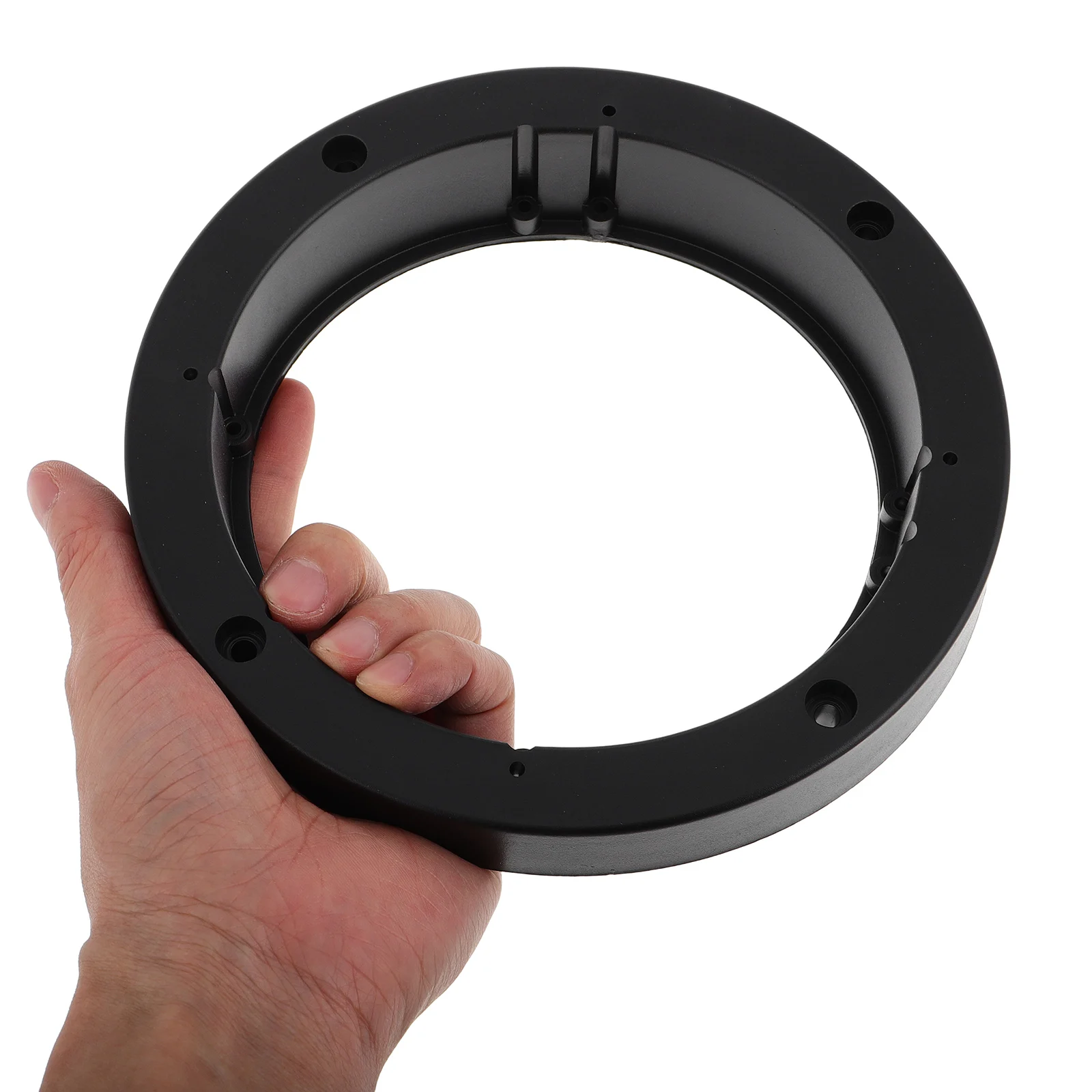 

2 шт. 6,5-дюймовые проставки для автомобильных динамиков, пластиковые монтажные кольца, кронштейн-адаптер для дверного аудио, замена автомобильного динамика, прокладка, подушка